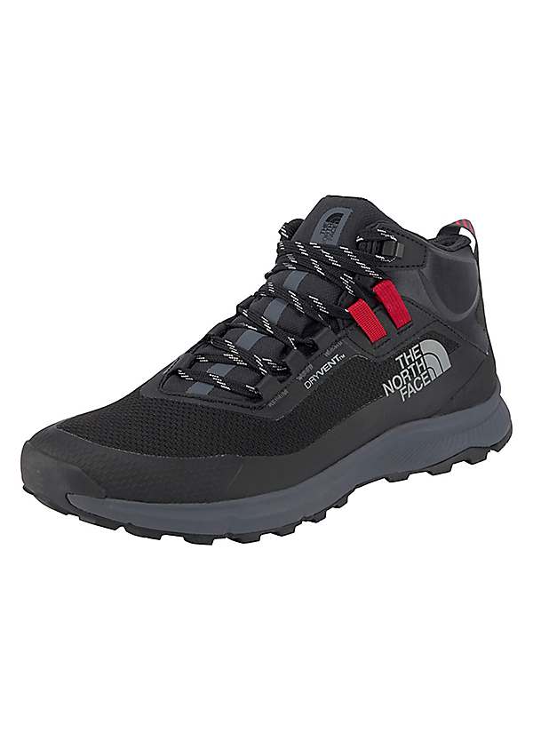 black north face walking shoes