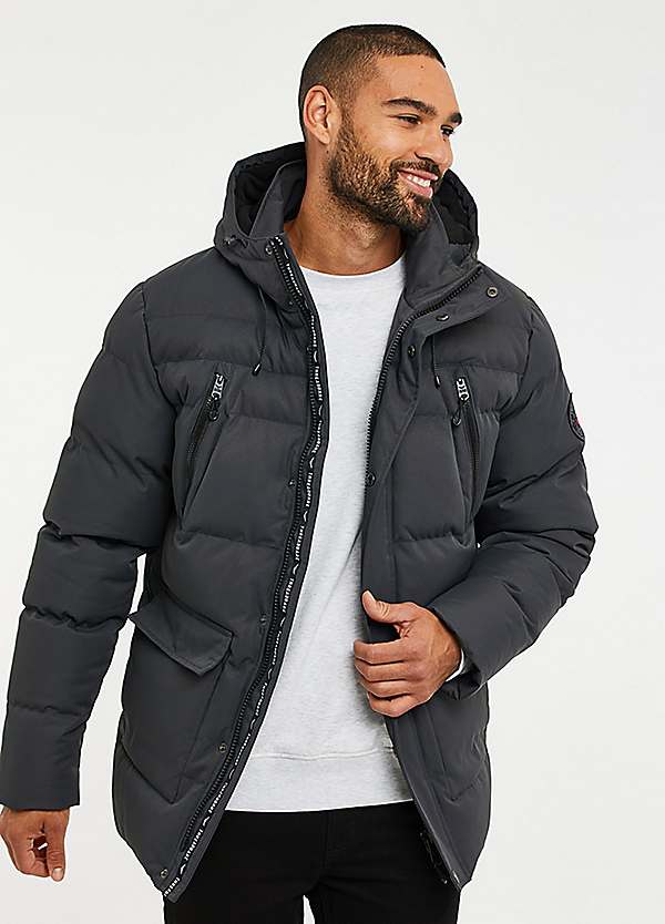 Threadbare hooded padded jacket sale