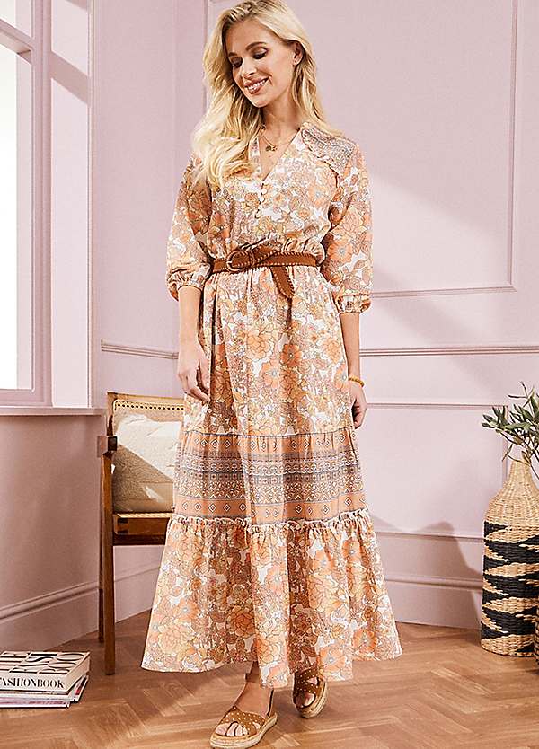 Together floral hot sale print maxi dress