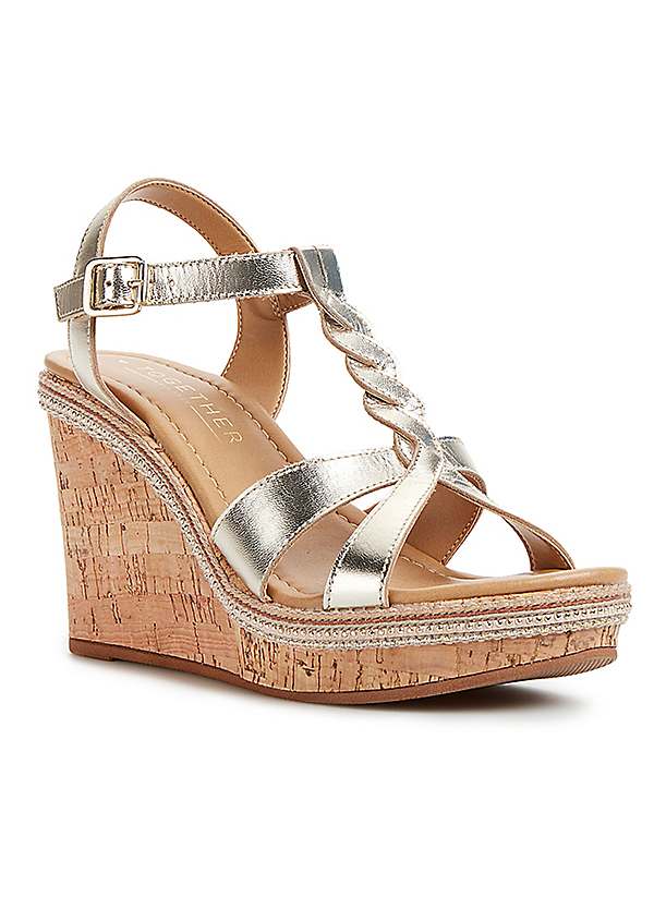 Freemans wedge 2025 heels sandals