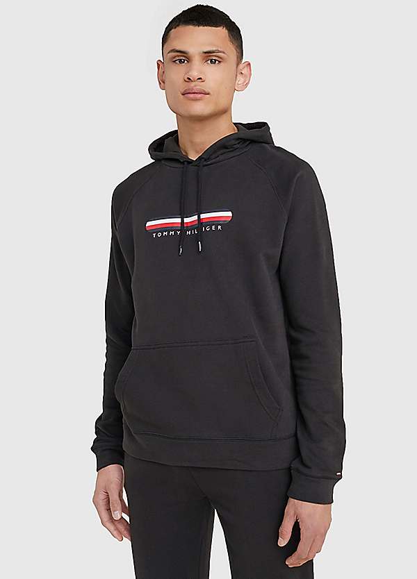 Tommy Hilfiger Logo Print Hoodie