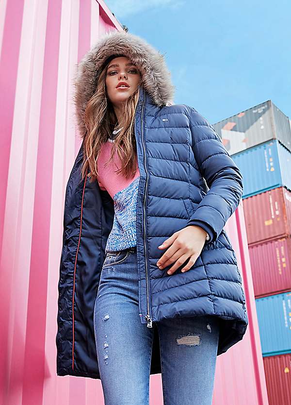 Tommy Jeans Essential Hooded Down Jacket