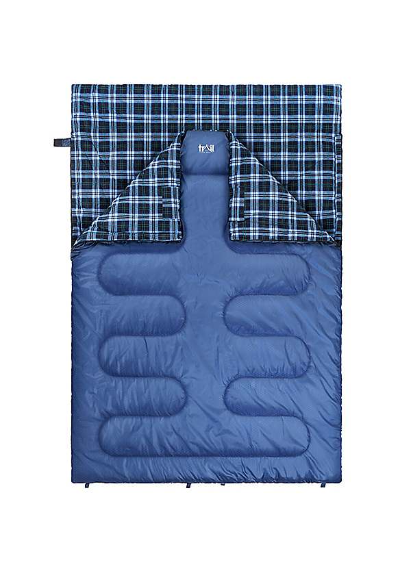 Trail Premium 300GSM 3 Season Double Sleeping Bag Freemans