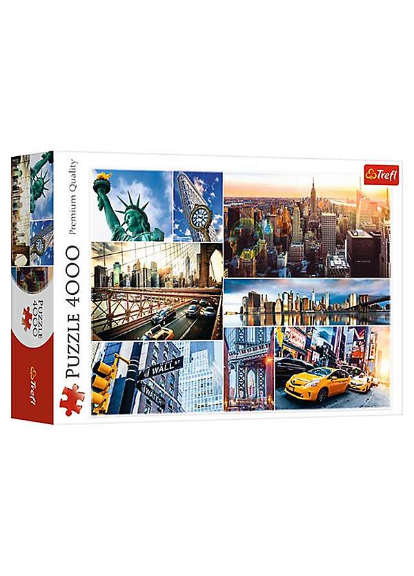 Trefl New York Collage Puzzle 4000 Pieces Freemans