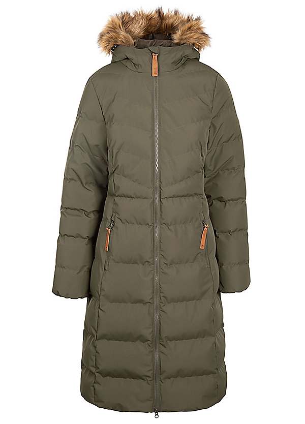 Trespass long hot sale padded coat