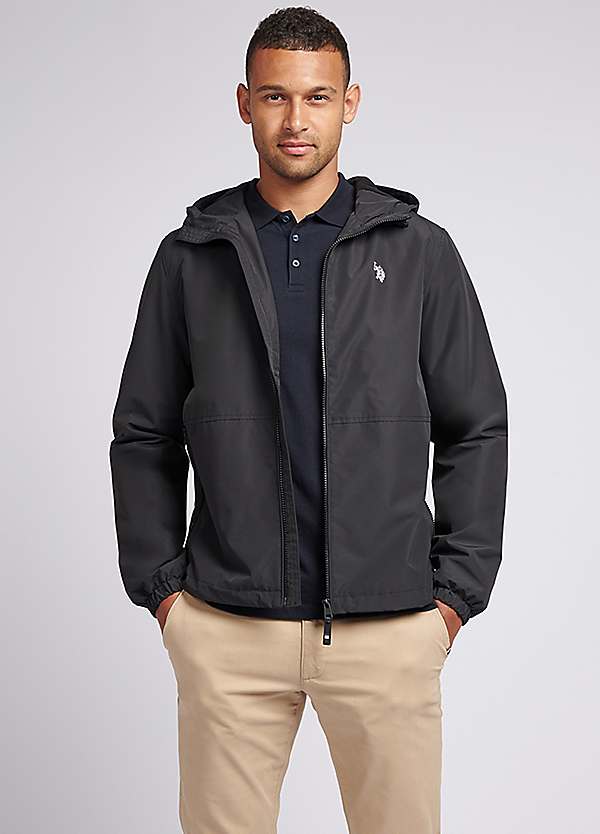 U.S. Polo Assn Fleece Lined Windbreaker Jacket