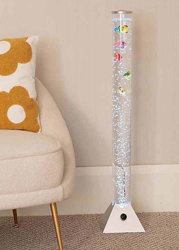 ValueLights Bubble Lamp Colour Changing Sensory Floor Lamp Freemans