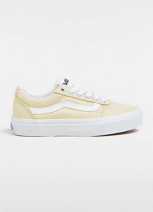 Vans Kids Shimmer Gold Ward Trainers