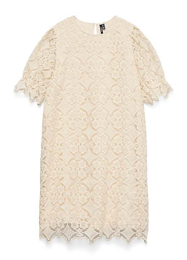 Vero Moda Dinna Lace Short Dress | Freemans Vero Moda Dinna Lace Short Dress | Freemans
