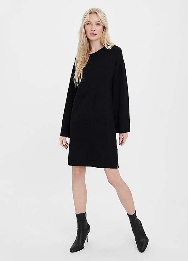cable knit dresses for winter Recycled Cotton Cable Sweater Dress
