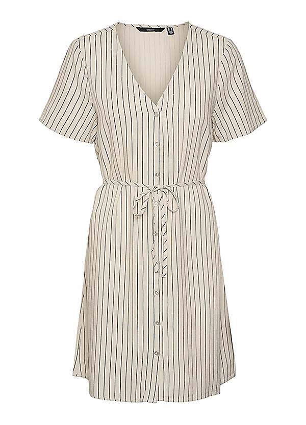 Vero Moda Mymilo V-Neck Dress | Freemans Vero Moda Mymilo V-Neck Dress | Freemans