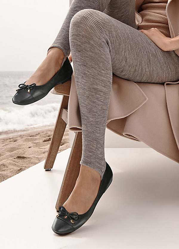 Vionic Black Klara Ballet Flats | Freemans