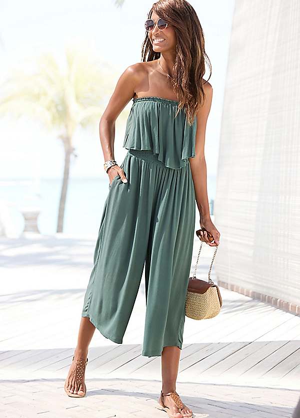 Dress Pant Playsuit Style All In One Trouser Playsuit Vivance