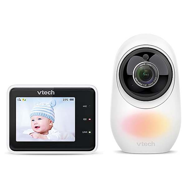 Motorola 2.8 video baby 2024 monitor with two cameras