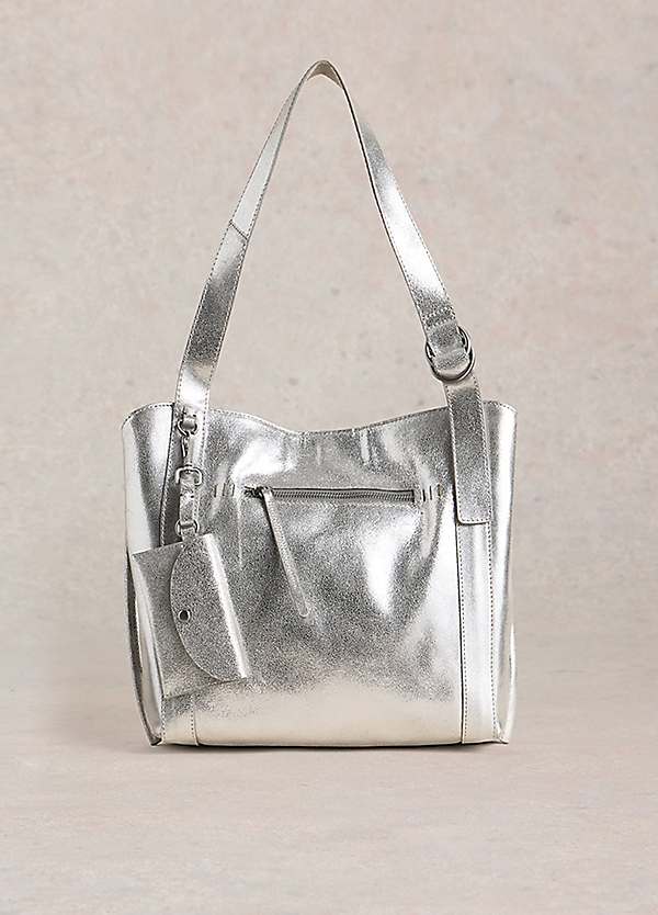 WHITE STUFF ハンナ レザートートバッグ White Stuff Hannah Leather Tote Bag