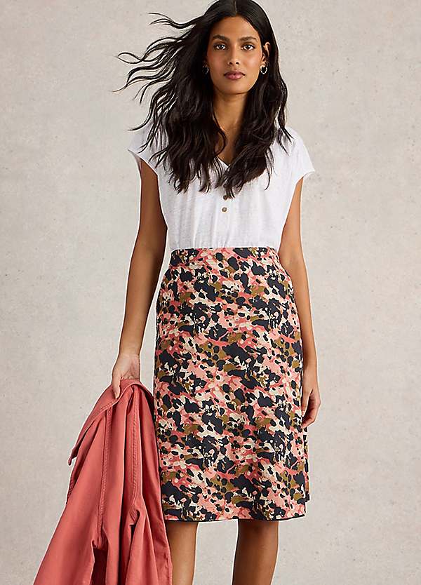 White Stuff Nell Printed Reversible Skirt | Freemans