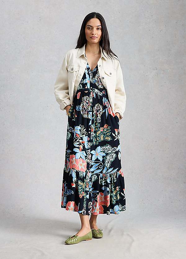 White Stuff Phoebe Midi Dress | Freemans