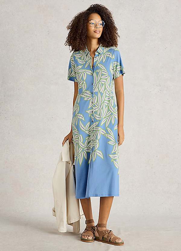 White Stuff Rua Jersey Shirt Dress | Freemans