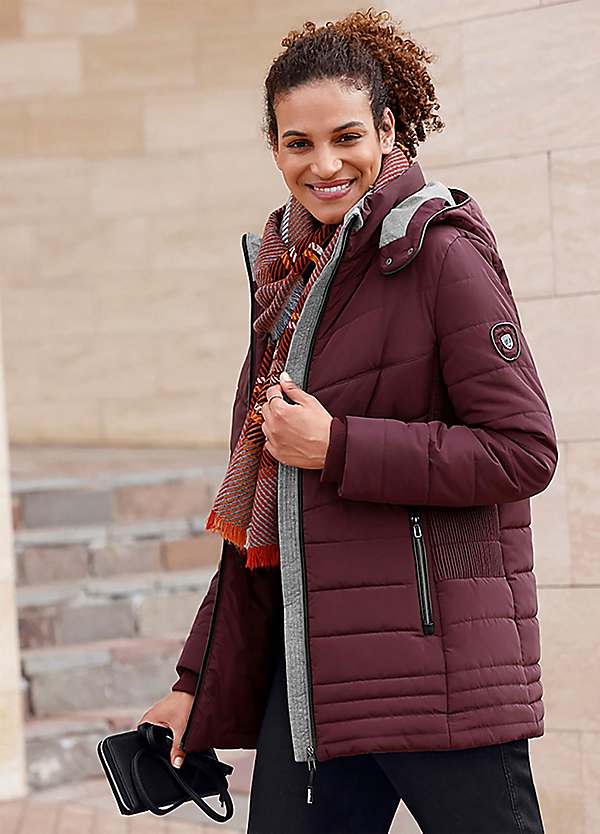 Quilted on sale outdoor jacket