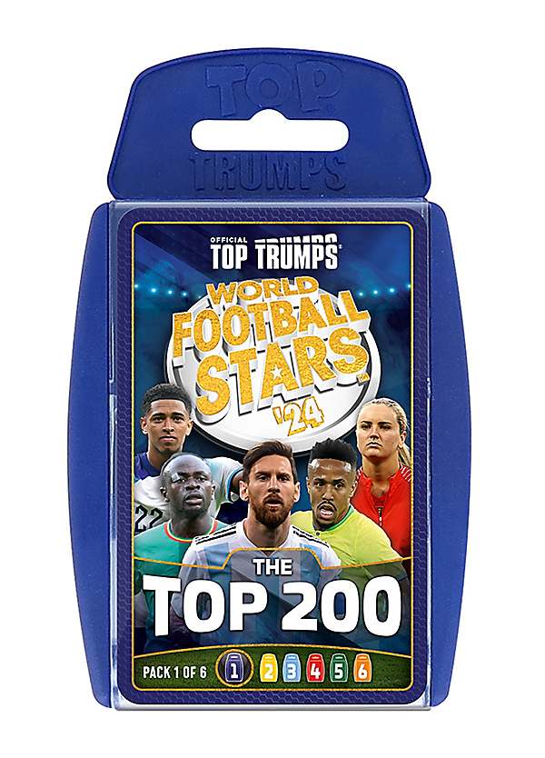 World Football Stars Top 200 Top Trumps - Pack 1 | Freemans