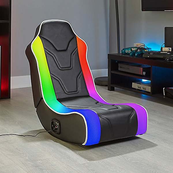 Led x 2024 rocker gaming chair