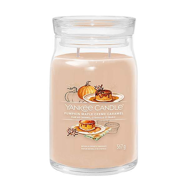 Yankee Candle® Signature Large Jar Pumpkin Maply Creme Caramel