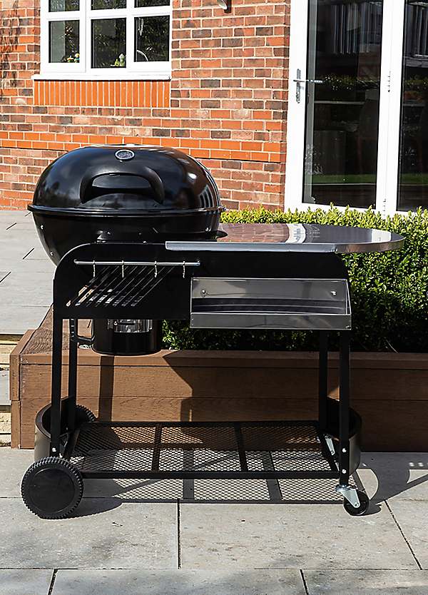 Zanussi Charcoal Trolley BBQ With Cover | Freemans