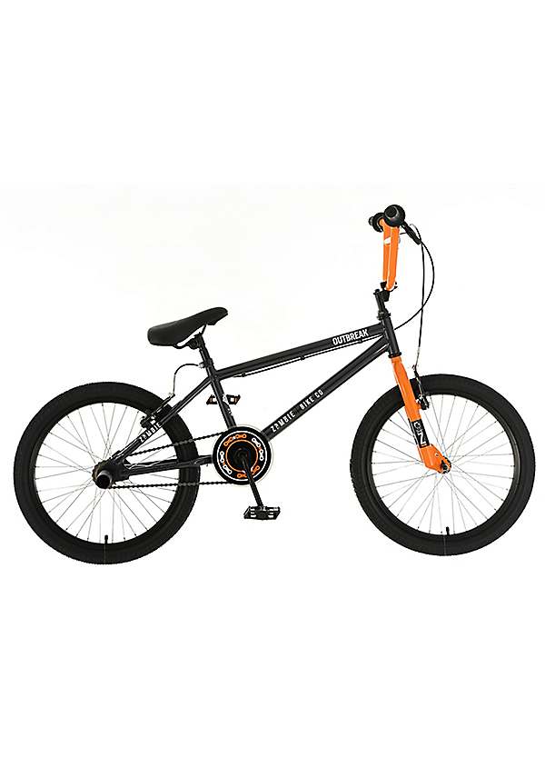 Black and orange bmx hot sale bike