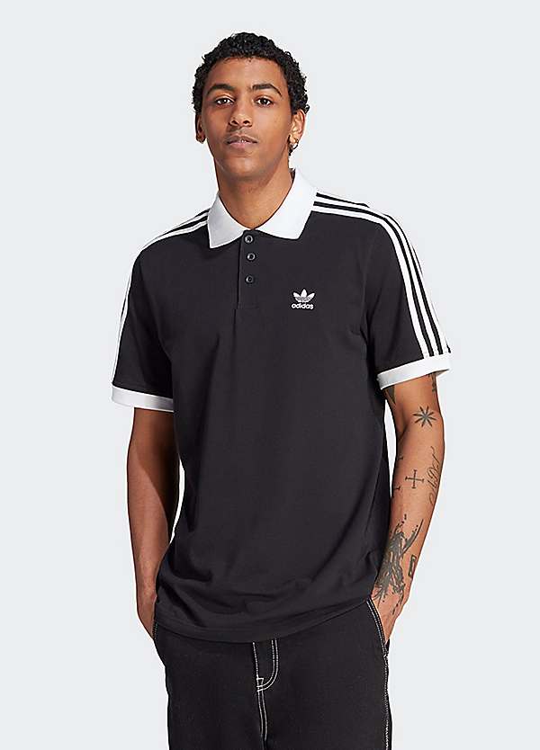 adidas Originals 3-Stripes Polo Shirt | Freemans