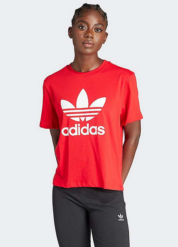 Adidas boxy t shirt online