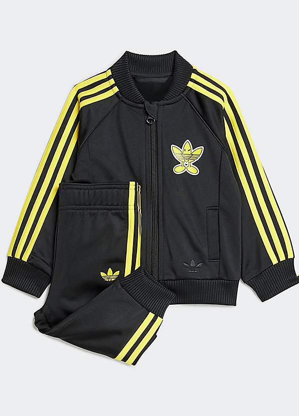 Adidas Originals Kids Adidas Fleece Tracksuit Freemans Adidas