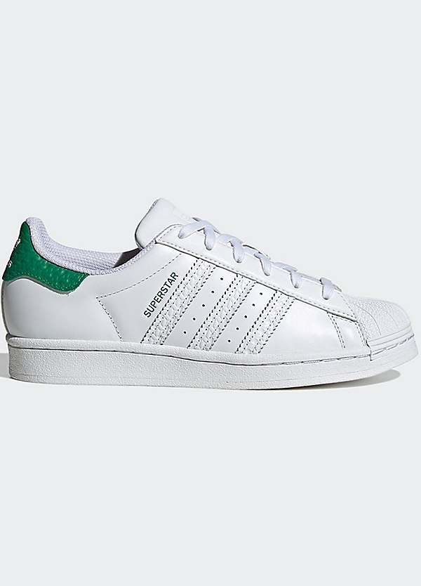 Adidas superstar hotsell trainers green