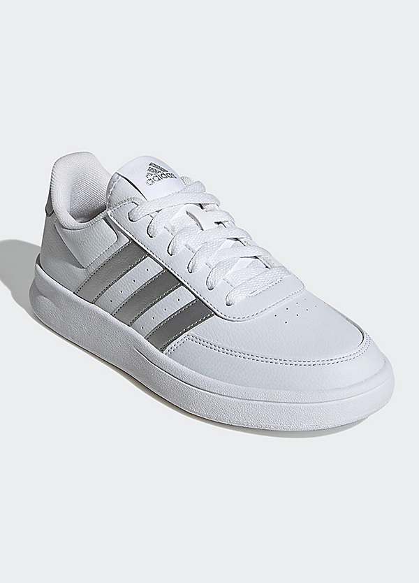 adidas gazelle silver green womens adidas Women's Breaknet 2.0 Shoes – runnwalk main image 1