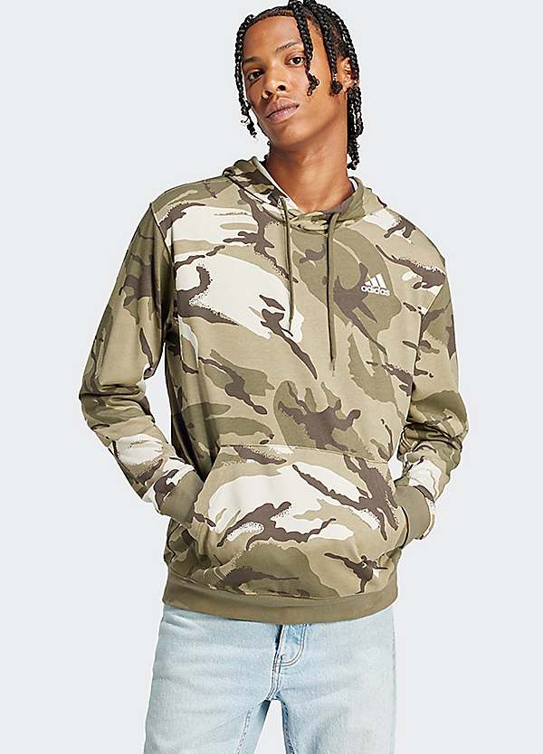 adidas Sportswear Camouflage Print Hoodie Freemans