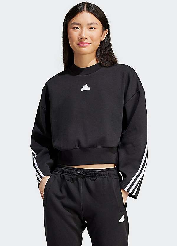 adidas Sportswear Cropped Crew Neck Sweatshirt Freemans