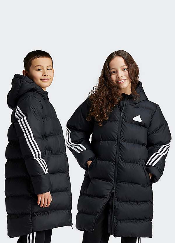 Kids addidas coat best sale