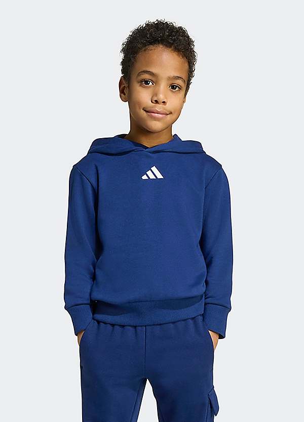 adidas Sportswear Kids Ribbed Cuff Hoodie Freemans