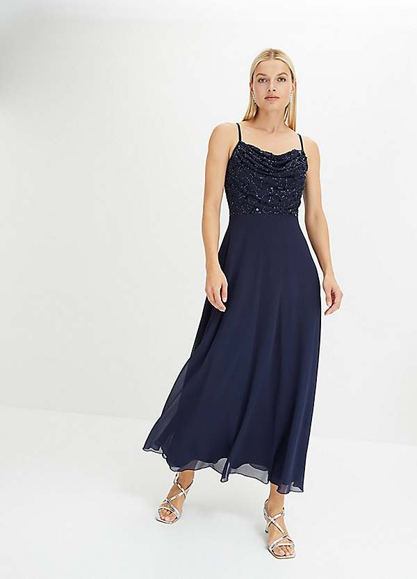bonprix Beaded Evening Dress