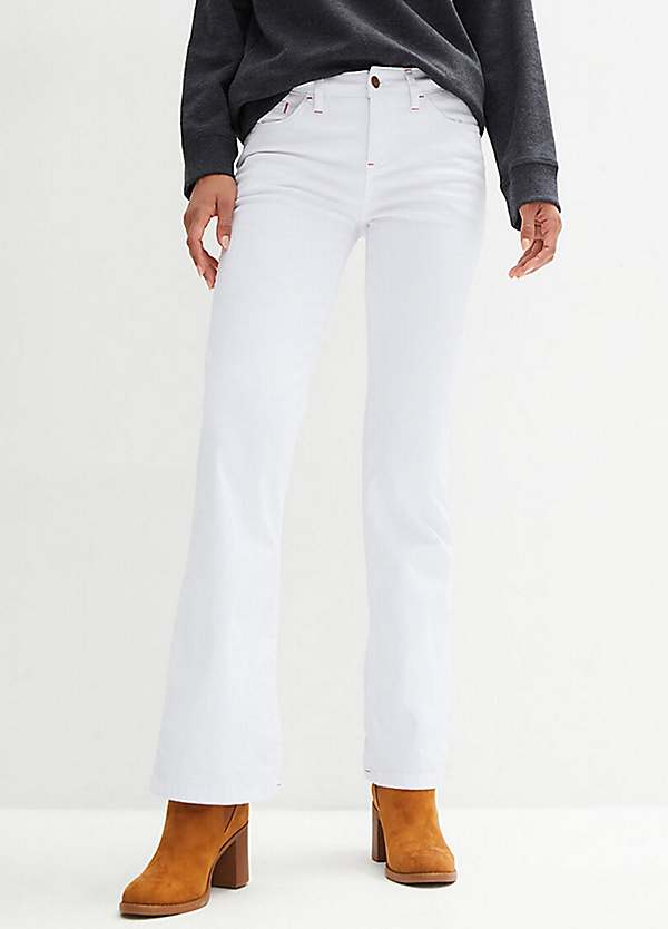 bonprix Bootcut Stretch Denim Jeans