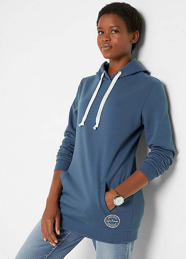 Long hotsell cotton hoodie