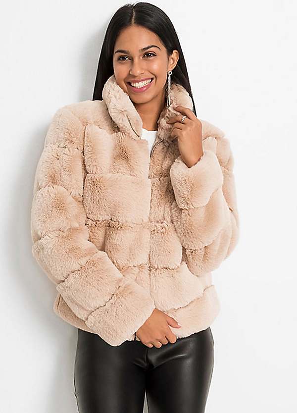 bonprix Faux Fur Jacket | Freemans