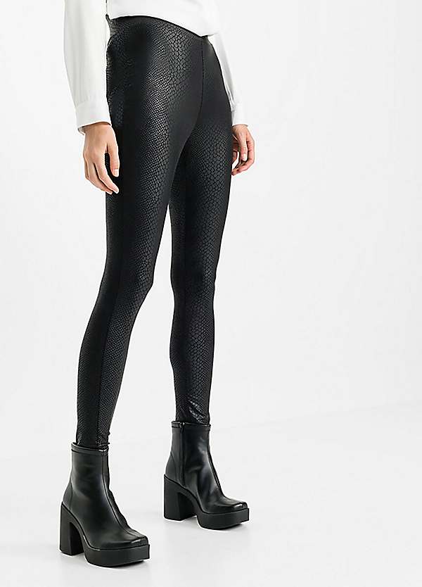 bonprix Stretchy Coated Leggings