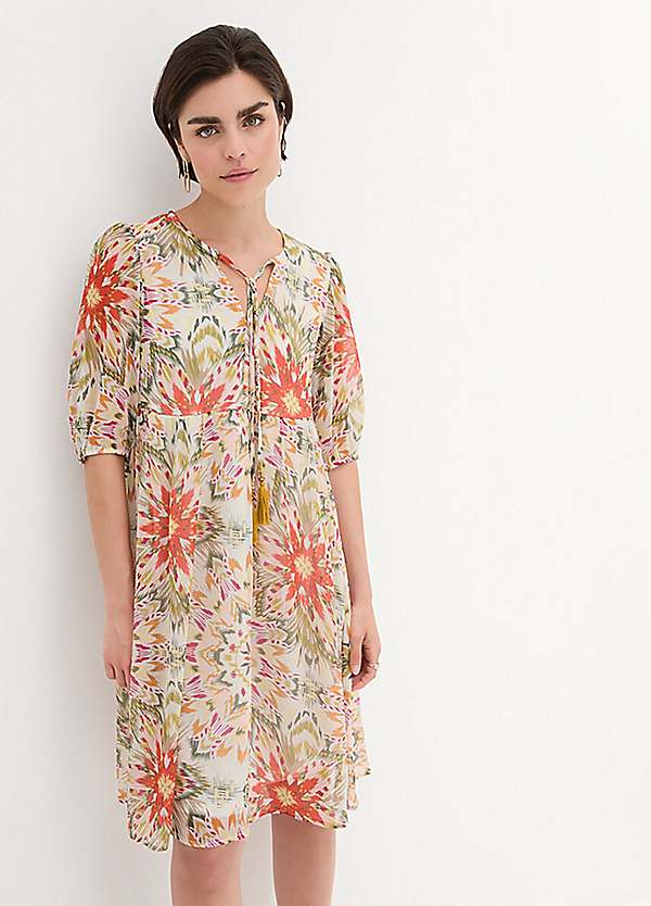 Chiffon Tunic Flowy Dresses Bonprix Floral Chiffon Tunic Dress