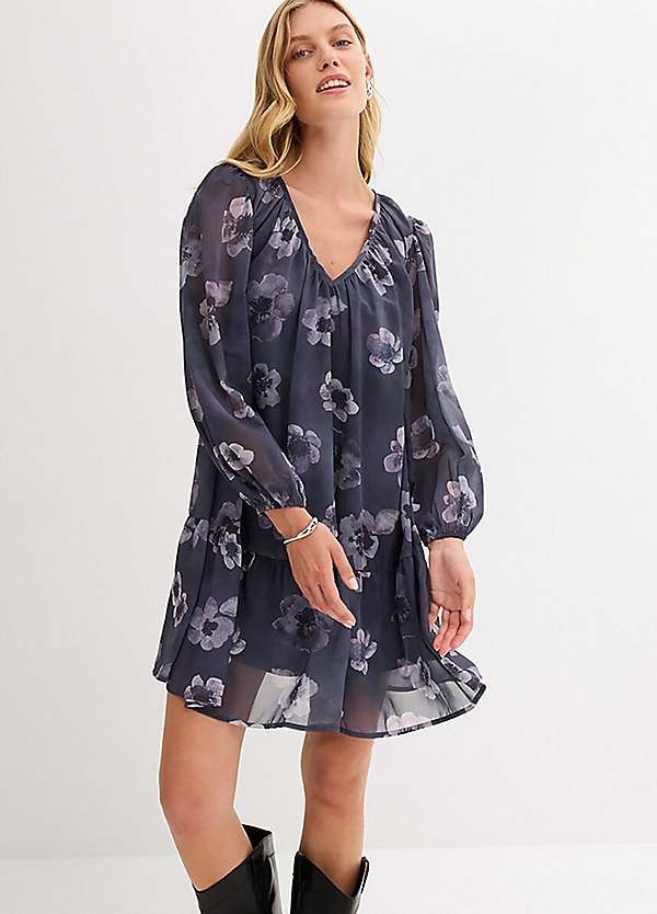 strapless open back dress Plunge Halterneck Tie Back Satin Mini Dress – InTheStyle main image 0