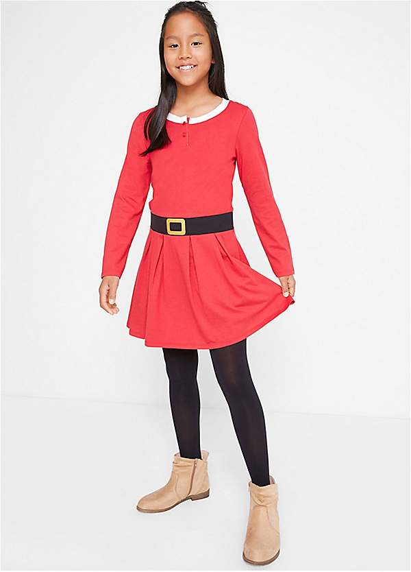 bonprix Kids Christmas Jersey Dress