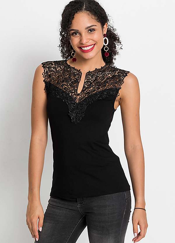 【yo BIOTOP】lace sleeveless top BIOTOP(ビオトープ) (yo、レディース) 通販｜J'aDoRe JUN ONLINE