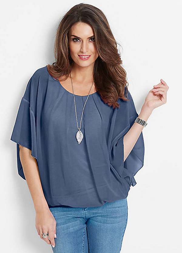 Plus Size Chiffon Blouse 