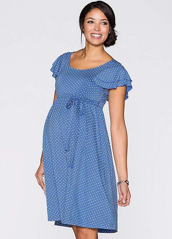 bonprix Maternity Dotty Occasion Dress | Freemans