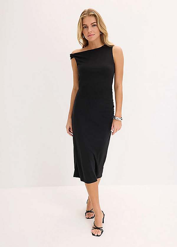 boden patricia jersey midi dress Boden Women's Eve Jersey Midi Dress in Blue main image 1
