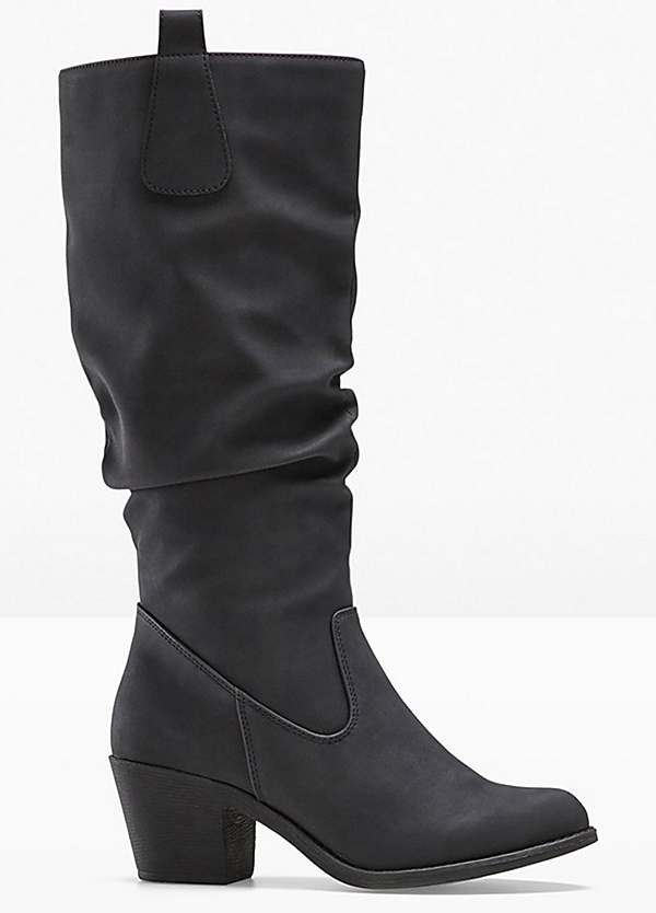 bonprix Ruched Knee Boots